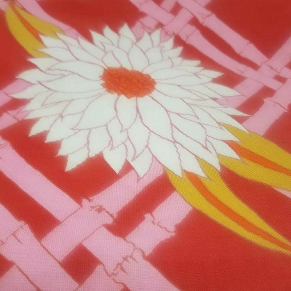 Vintage Luther Travis Fallani&Cohn Tiki Tablecloth - Picture 2 of 5